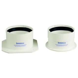 Kit Sdoppiato tronchetti flangiati Ø 80/80 Immergas
