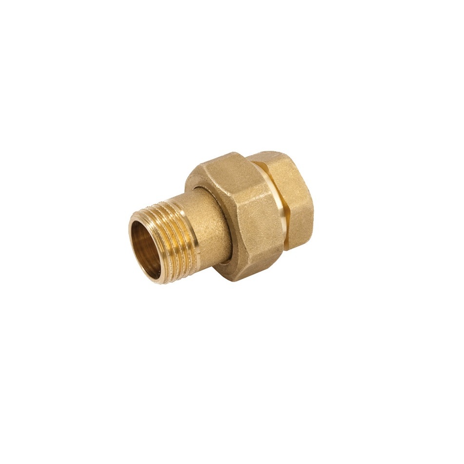 RACCORDO CURVO IN 3 PZ MF CON O-RING IN OTTONE GIALLO 1"1/2 | Leroy Merlin