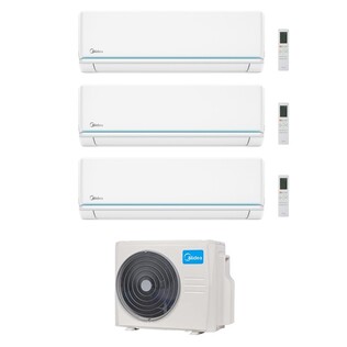 Climatizzatore Midea Trial Split Evolution 9000 + 9000 + 12000 Btu A++ M3OG-21HFN8-Q Inverter R32 Wifi Incluso