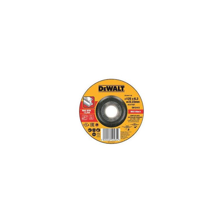 disco per ferro extreme sbavo metallo 115 mm spessore 6 mm dewalt