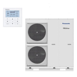 Pompa di Calore Panasonic 16 Kw WH-MDC16H6E5 Aquarea Monoblocco Alta Connetività Gas R410 Monofase