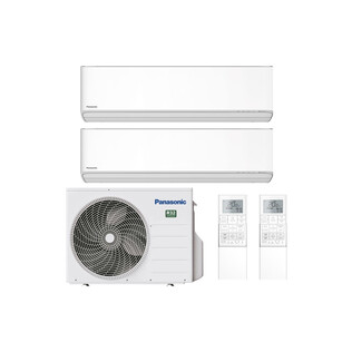 Climatizzatore Dual Split Panasonic Etherea Z 9000 + 9000 Btu A+++ Inverter R32 Wifi Incluso CU-2Z41TBE