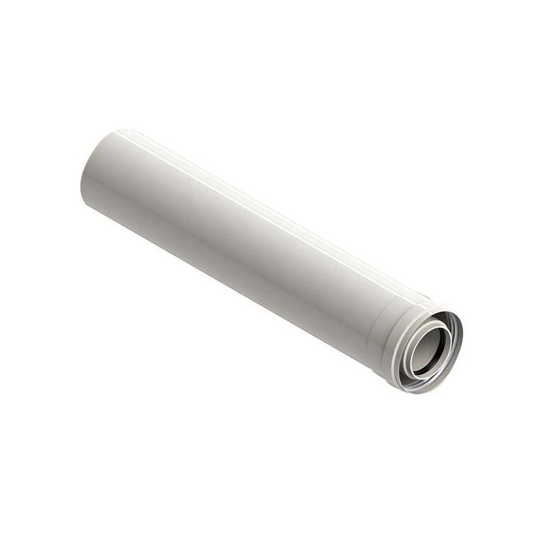 tubo prolunga cm 50 coassiale 60/100 mf per caldaie a condensazione stabile