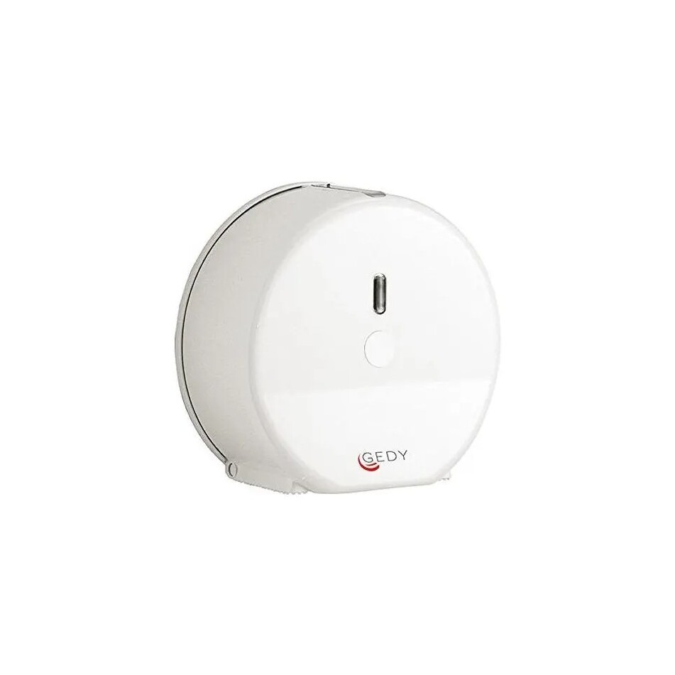 Distributore Carta Igienica Jofel Classic - Per Rotoli Fino A 200m, Acciaio Bianco, Antivandalico - Foto 9