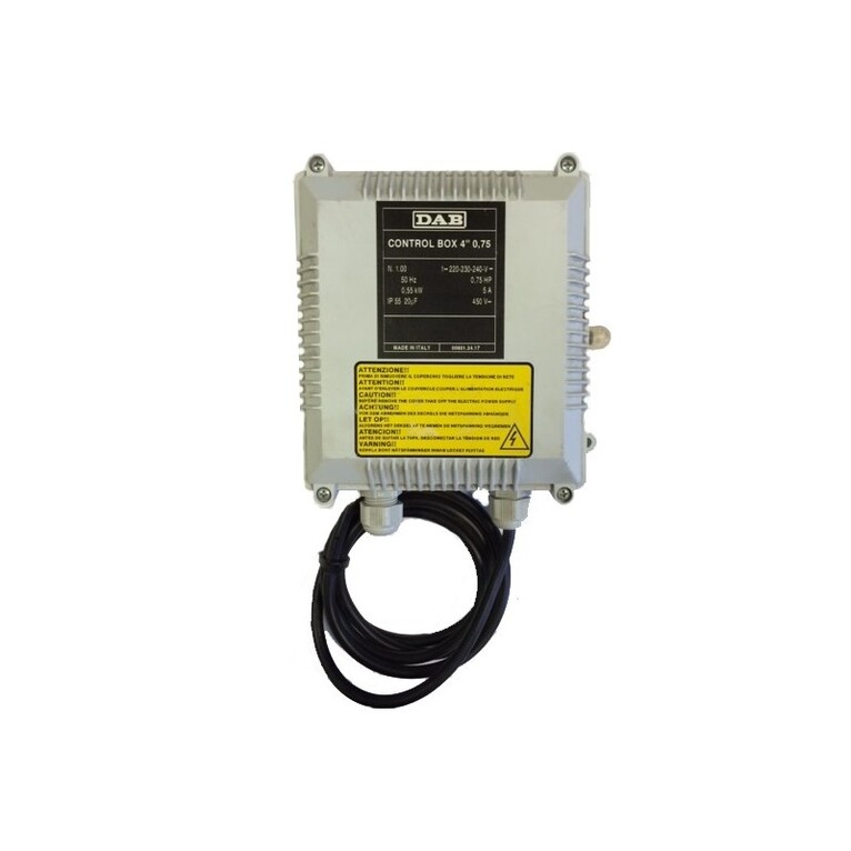 dab control box quadro elettrico 4" 2