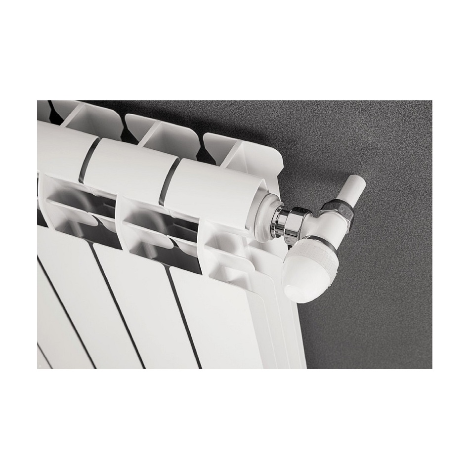 Radiatore Termosifone In Alluminio Interasse 350 VOX Bianco - Global - Foto 8