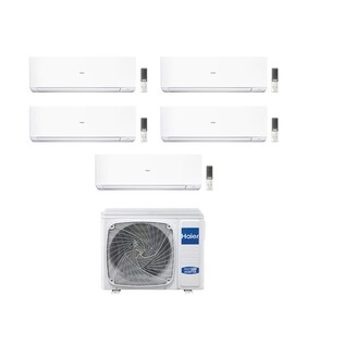 Climatizzatore Penta Split Haier Expert Bianco WiFi Integrato A+++ / A++ 9000+9000+9000+9000+18000 BTU R32 5U125S2SN1FA