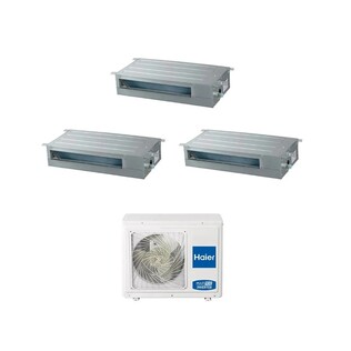 Climatizzatore Trial Split Haier Slim BP30 WiFi Integrato A++ / A+ 12000+12000+12000 BTU R32 5U90S2SS5FA