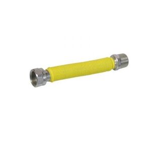 Flessibile Acciaio 1/2 Mf Cm 20-40 Gas Rivestito