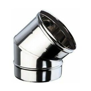 Gomito regolabile in acciaio inox da 0 a 90 gradi Diametro: 180 mm